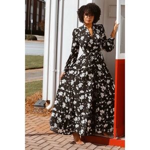 Lula Wrap Maxi Dress🆕